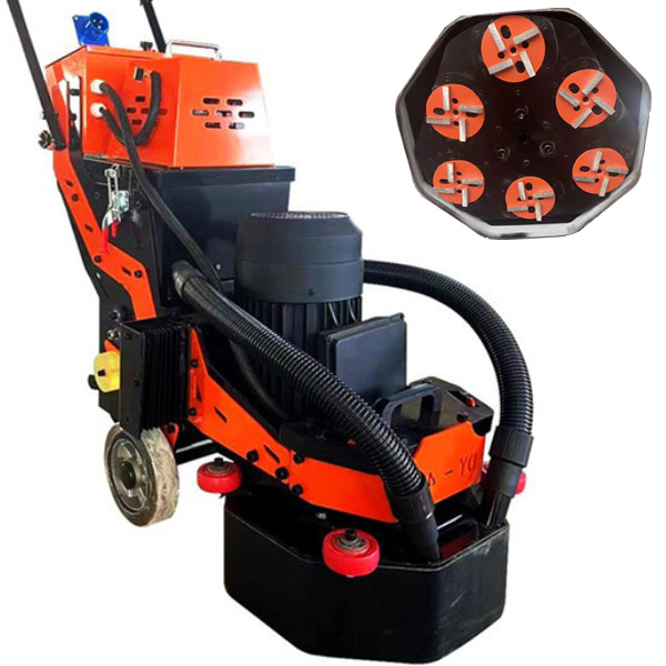 Máy mài sàn bê tông hút bụi MS460-380v