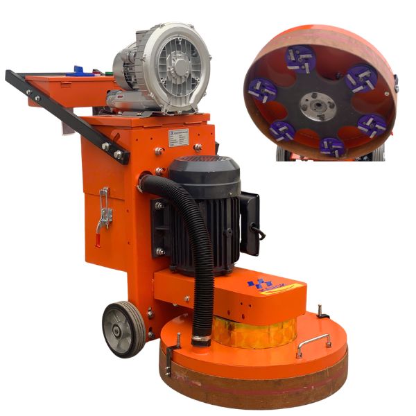 Máy mài sàn bê tông hút bụi MS500-380v